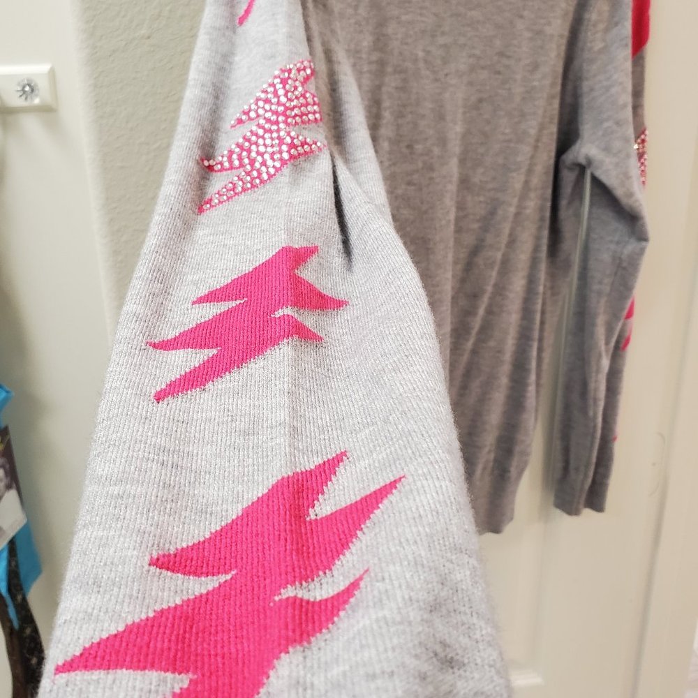 Elan lightning bolt grey Sweater M